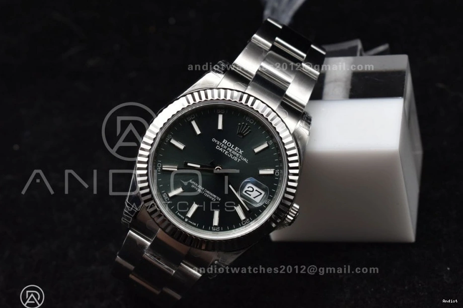 Green 904L Bracelet Oyster VS3235 41 Edition DateJust 1:1 Best 126334 Dial VSF SS On 0501